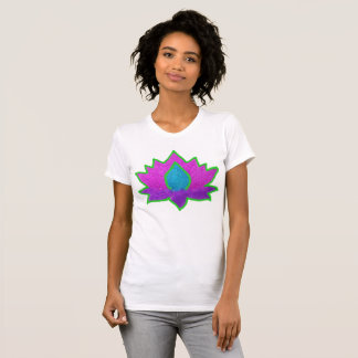 Diwali glitter lotus T-Shirt