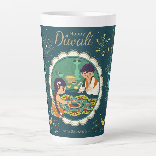 Diwali Latte Mug (Front)