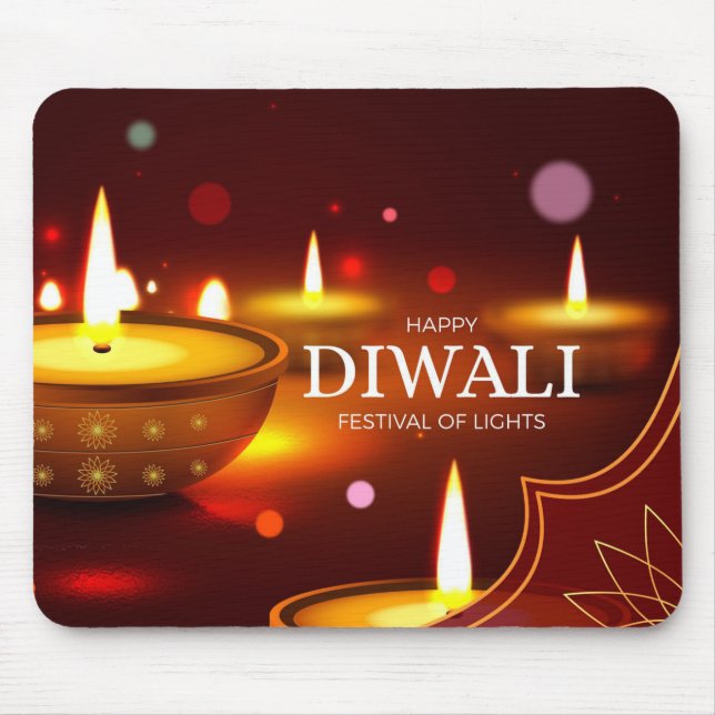 Diwali  mouse pad (Front)