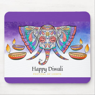 Diwali mouse pad