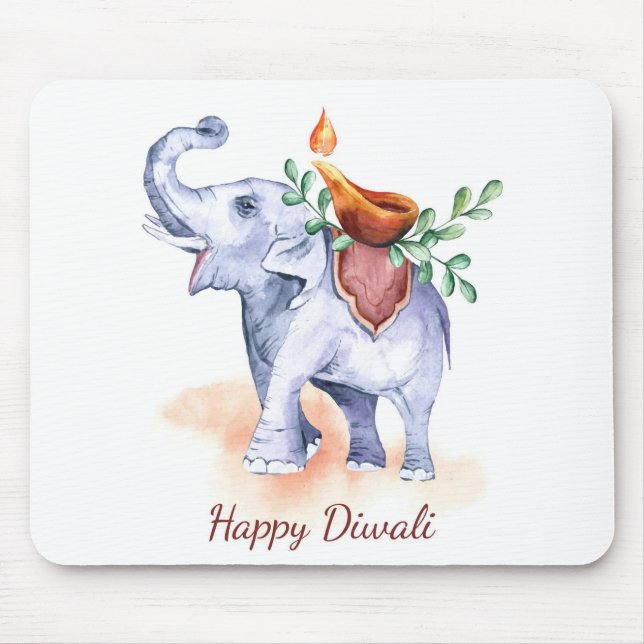 Diwali  mouse pad (Front)
