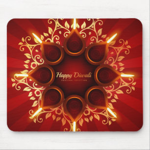 Diwali mouse pad