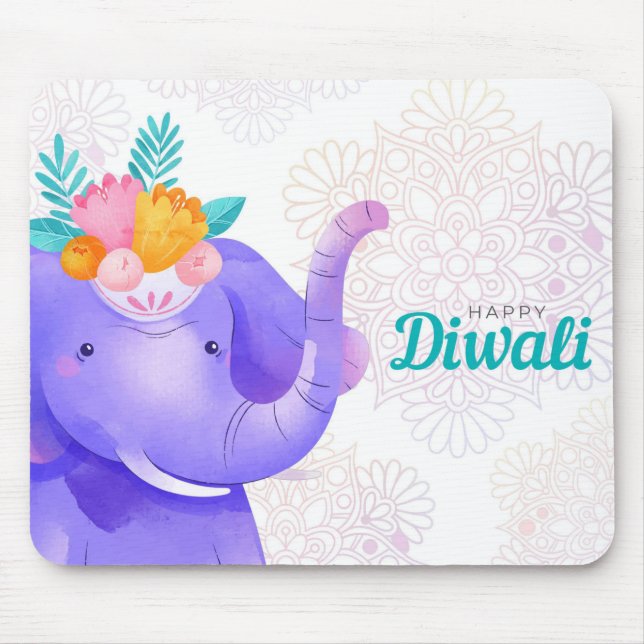 Diwali  mouse pad (Front)
