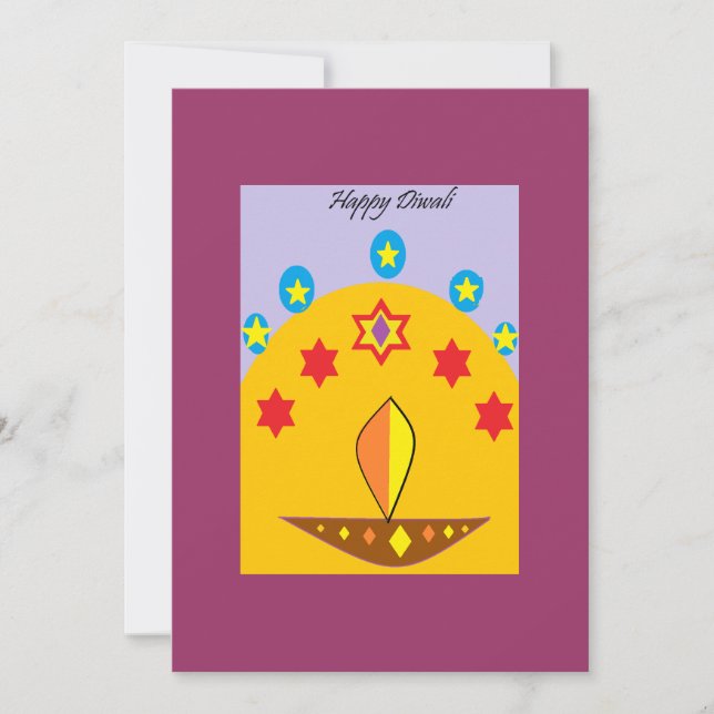 Diwali Party Invitation (Front)