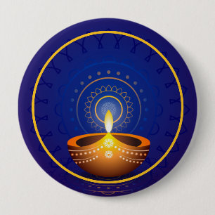 Diwali’s promise Diwali 10 Cm Round Badge