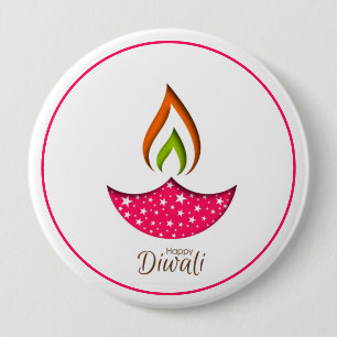 Diwali’s Whisper 10 Cm Round Badge