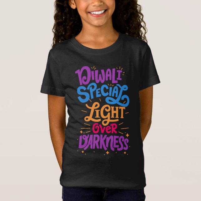 Diwali special light over darkness festive T-Shirt (Front)