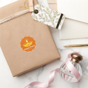 Diwali stickers personalized for gifts pack of 20