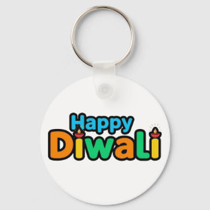 Diwali – The Colourful Festival of Light and Joy Key Ring