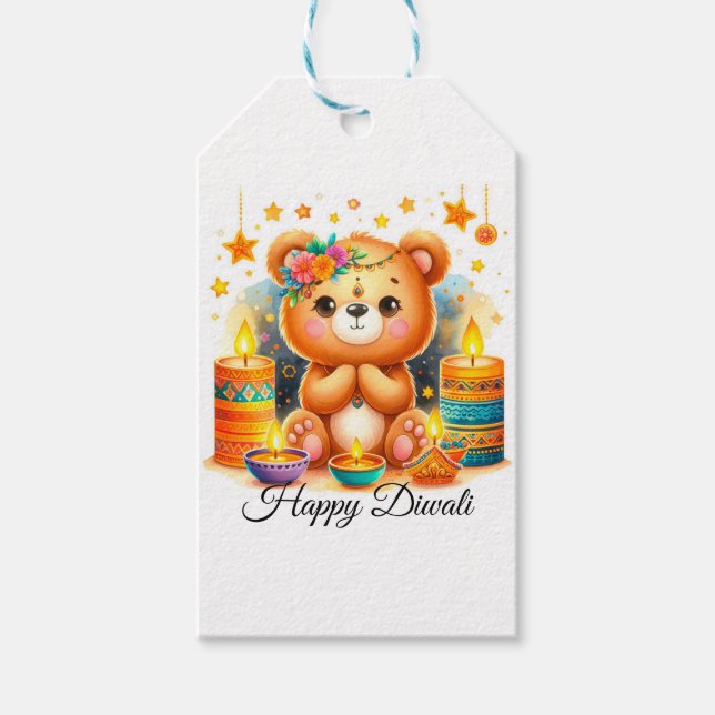 Diwali Vibes Gift Tags (Front)