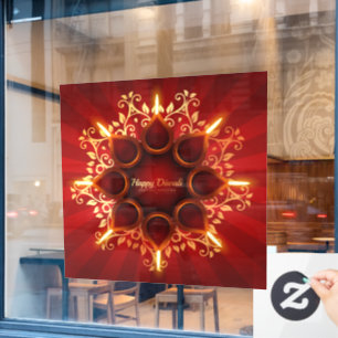 Diwali Window Cling