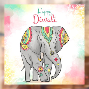Diwali Window Cling