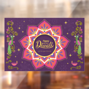 Diwali Window Cling