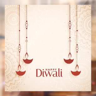 Diwali Window Cling
