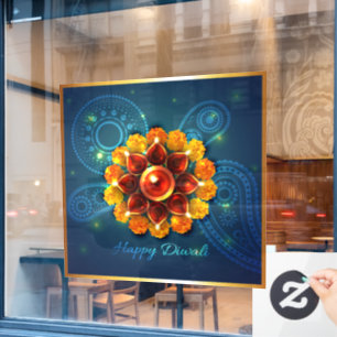 Diwali Window Cling