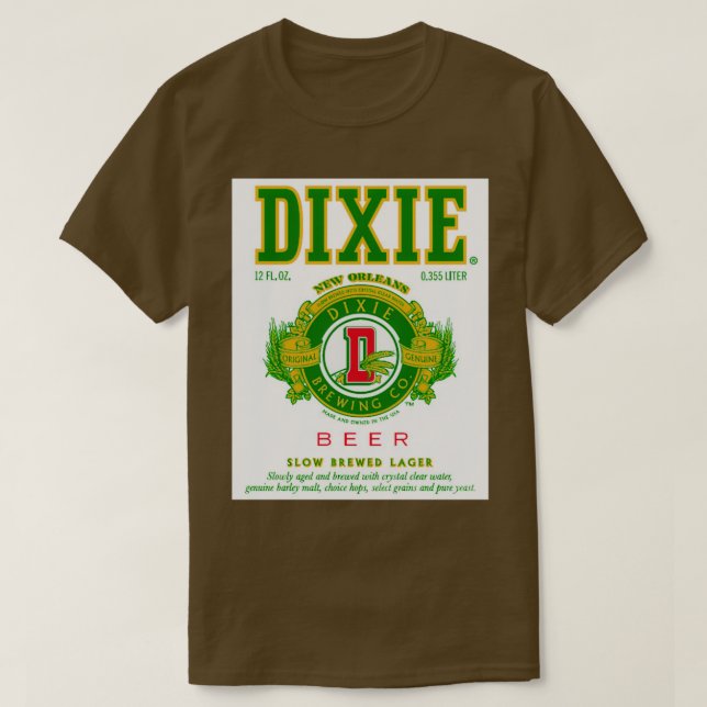 DIXIE BEER 9 T-Shirt (Design Front)