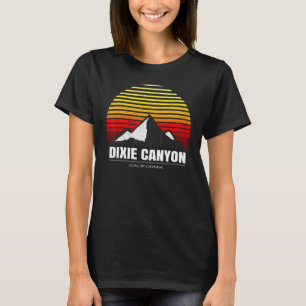 Dixie Canyon Los Angeles Hollywood California Suns T-Shirt