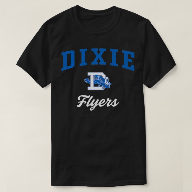 Dixie High School Flyers Sweatshirt T-Shirt (Design Front)