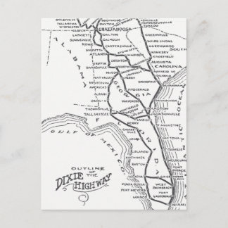 Dixie Highway D1 Postcard