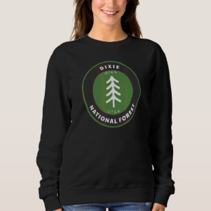 Dixie National Forest Utah Ut Tree Badge Sweatshirt