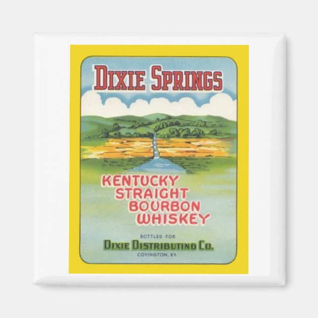 Dixie Springs Bourbon Magnet (Front)