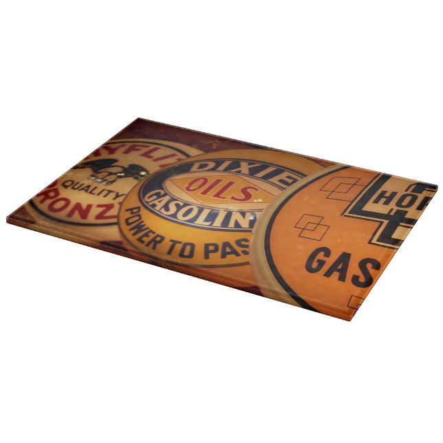 Dixon, New Mexico, United States. Vintage Cutting Board (Corner)