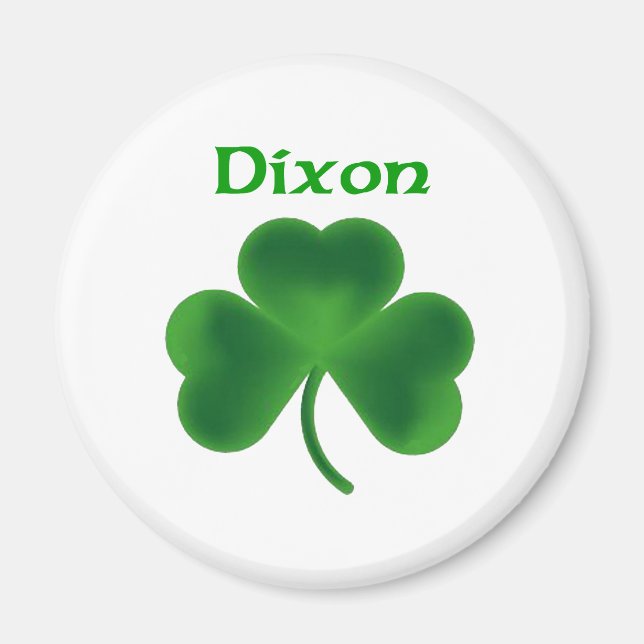Dixon Shamrock Magnet (Front)