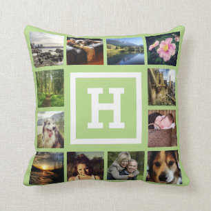 DIY 24 Photos Custom Instagram U Pick Colour Cushion