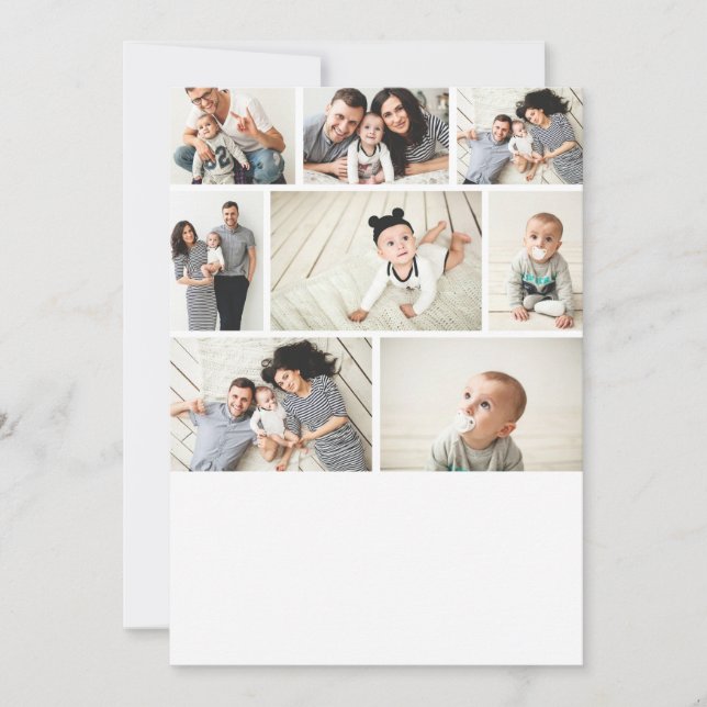 DIY 5x7 8 Photo Collage Template (Front)