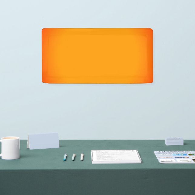 DIY Add Image Text Or Logo To Design Bright Custom Banner (Tradeshow)