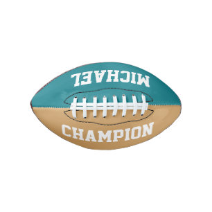 DIY - Add your only Words & Background Colours Football