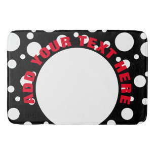 DIY - Add your own sign, photo and text Bath Mat