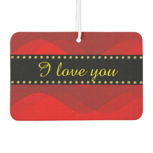 DIY - Add your own sign, photo and text Car Air Freshener