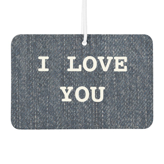 DIY - Add your own sign, photo and text Car Air Freshener (Front)