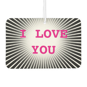 DIY - Add your own sign, photo and text Car Air Freshener