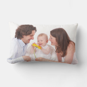 DIY - Add your own sign, photo, colour & text Lumbar Cushion