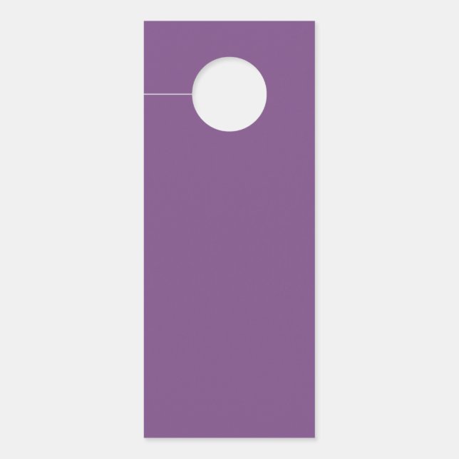 DIY Add your TEXT n IMAGE set of SIX Door Hanger (Front)