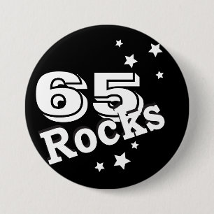 DIY Age   Birthday Rocks 7.5 Cm Round Badge