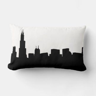 DIY BG Chicago Skyline Silhouette Lumbar Cushion