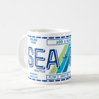 DIY Boarding Pass Mug: Perfect Travel Gift Coffee Mug