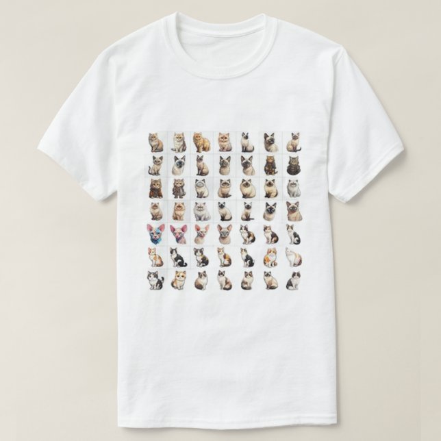 DIY Cat Teepee Projects T-Shirt (Design Front)