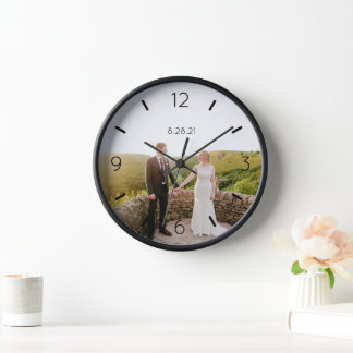 DIY Clock | Custom Photo, Name, Text