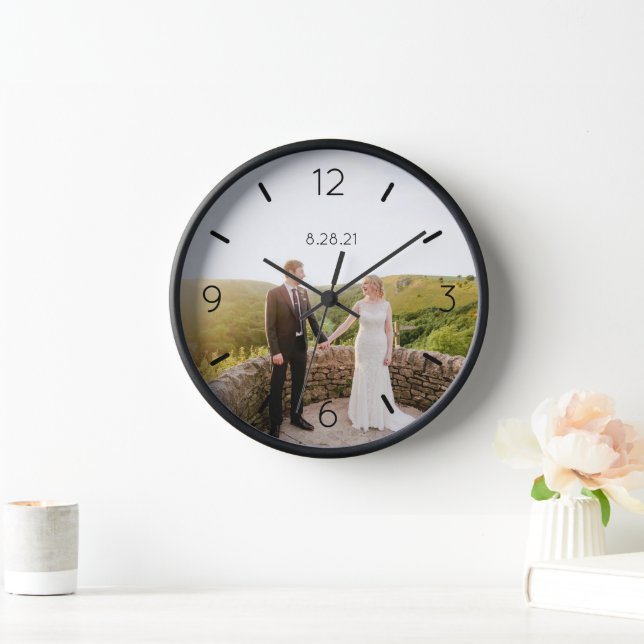 DIY Clock | Custom Photo, Name, Text (Home)