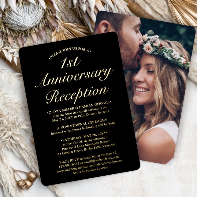 DIY Colour ANY Wedding Anniversary Reception Photo (Creator Uploaded)