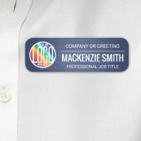 DIY Colour Brushed Blue Printed Plastic Employee