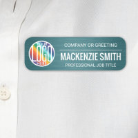 DIY Colour Brushed Teal Printed Plastic Employee