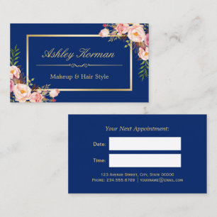 DIY Colour   Floral Gold Beauty Salon Appointment