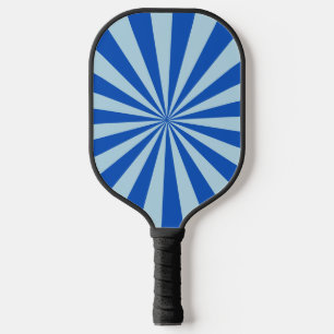DIY Colours Rays Sunburst Sapphire Blue Powder Bl Pickleball Paddle