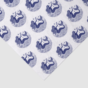 DIY Colours Sultry Mermaid in Waves Blue Tissue Paper