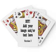 DIY Create Custom Playing Cards Blank Template